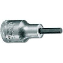 Gedore 6155010 1/4" AF Screwdriver Bit Socket 1/2" Drive