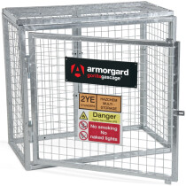 Armorgard GGC1 Gorilla Gas Bottle Cage 1000×500×900mm Galvanised