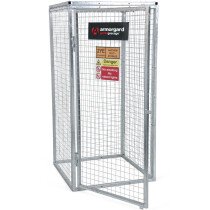 Armorgard GGC5 Gorilla Gas Bottle Cage 900×900×1800mm Galvanised