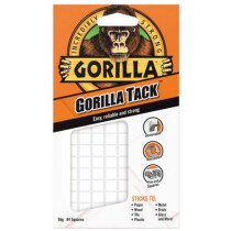 Gorilla 3144101 Gorilla Tack 56g (84 Pieces) GRGTACK