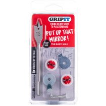 Gripit GPMIRKIT Mirror Kit in Clam Pack GRPMIRKIT