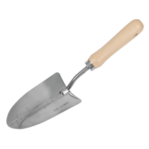 Sealey GTWH003 Premier Hand Trowel Hand Trowel with Ash Handle & Stainless Steel Blade