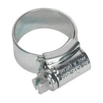 Sealey HCJ0 Hi-Grip Hose Clips Zinc Plated ø14 - 22mm Pack of 30