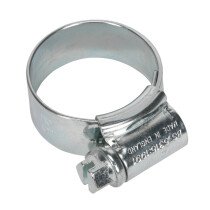 Sealey HCJ0X Hi-Grip Hose Clips Zinc Plated ø17 - 25mm Pack of 20