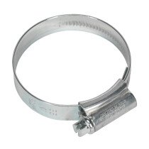 Sealey HCJ2 Hi-Grip Hose Clips Zinc Plated ø40 - 55mm Pack of 20