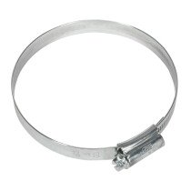Sealey HCJ4X Hi-Grip Hose Clips Zinc Plated ø80 - 100mm Pack of 10