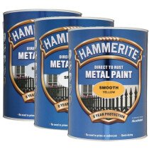 Hammerite HMMSF5L Direct to Rust Smooth Finish Metal Paint 5 Litre - Smoothrite