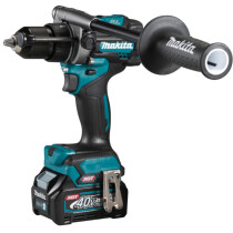 Makita HP001GD201 40Vmax XGT Brushless Combi Drill with 2x 2.5Ah Batteries in Case