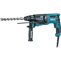 Makita HR2631F 240V 3 Function SDS Hammer Drill with LED Light, 26mm Capacity-240V