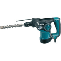 Makita HR2811FT-1 240v SDS Rotary Hammer Drill (with FREE chisel and 15 SDS Drill bits) - 240v