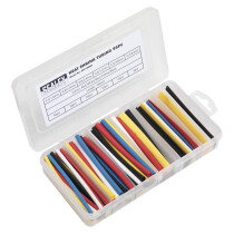 Sealey HST100MC Heat Shrink Tubing Mixed Colours 100mm 95pc