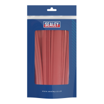 Sealey HSTAL72R Adhesive Lined Heat Shrink Tubing Assortment 200mm 72pc - Red