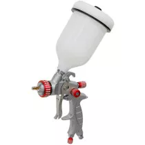 Sealey HVLP01 HVLP Gravity Feed Spray Gun 1.4mm Set-Up
