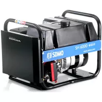 SDMO HX 6000 Petrol Generator 6.6kVA Honda 4 Stroke Engine HX6000