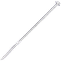 Timco 8200INH In-Dex Heavy Duty Timber Screws Hex Head Exterior - Silver 8 x 200 (Bag of 10)