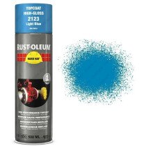 Rustoleum 2100 RAL Hard Hat Topcoat 500ml Aerosol Spray Paint - Light Blue