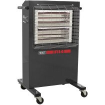 Sealey IR14 Infrared Cabinet Heater 1.4/2.8kW 230V