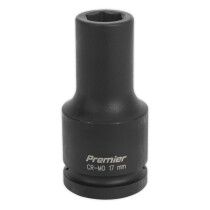Sealey IS3417D Impact Socket 17mm Deep 3/4"Sq Drive
