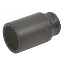 ISS BH08M08L 1/2" Drive 12 Point Deep Impact Socket 8mm