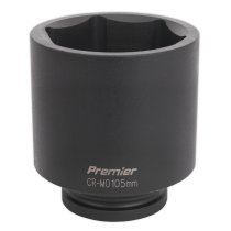 Sealey IS1105D Impact Socket 105mm Deep 1"Sq Drive