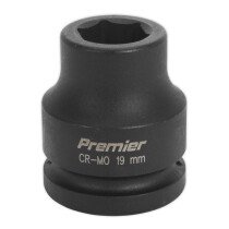 Sealey IS3419 Impact Socket 19mm 3/4"Sq Drive