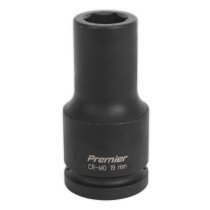 Sealey IS3419D Impact Socket 19mm Deep 3/4"Sq Drive