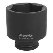 Sealey IS3465D Impact Socket 65mm Deep 3/4"Sq Drive