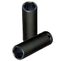 ISS 0805EL 1/2" Drive 6 Point Extra Long Impact Socket AF 5/16"