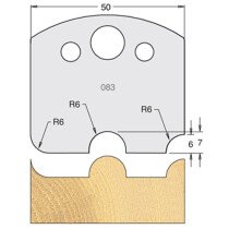 Trend IT/3408350 Limitor 48mm plate blank (pr) 083