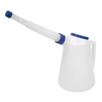 Sealey JDL5B Oil Container with Blue Lid & Flexible Spout 5L