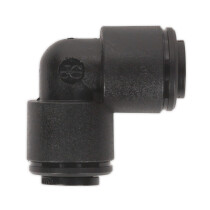 Sealey JGCE6 Elbow Coupling 6mm Pack of 5 (John Guest Speedfit - PM0306E)