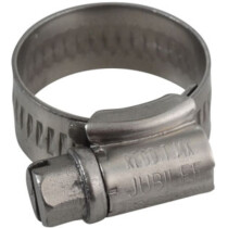 Jubilee M00SS JUBMOOSS Stainless Steel Clip Size MOO 11-16mm (1/2-5/8") - BS16