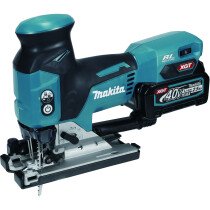 Makita JV001GD201 40v XGT Brushless Jigsaw with 2x 2.5Ah Batteries and Charger in Makpac Case