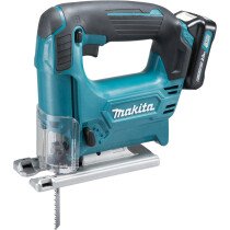 Makita JV101DWAE 12V 12Vmax CXT Cordless Top Handle Jigsaw with 2x 2.0Ah Batteries in Case