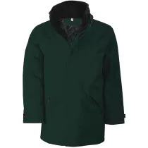 Kariban KB677 Quilted Parka Jacket - Forest Green Medium only (40" chest)