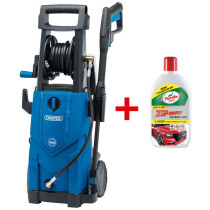 Draper 98677 PW2200/110D 230V Pressure Washer (165bar)  with Free Wax Car Wash and Wax 1ltr