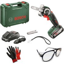 Bosch AdvancedCut 18 18V NanoBlade Saw 1x2.5Ah with Gloves and Safety Specs