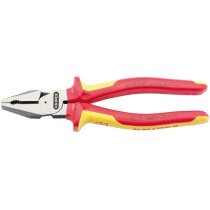 Knipex 02 08 200UKSBE 200mm VDE Fully Insulated High Leverage Combination Pliers 31861