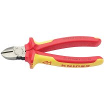 Knipex 70 08 160UKSBE 160mm VDE Fully Insulated Diagonal Side Cutters 31926