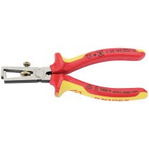 Knipex 11 08 160UKSBE 160mm VDE Fully Insulated Wire Stripping Pliers 31930