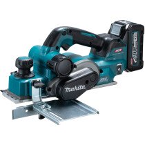 Makita KP001GD201 40v 40VMax XGT Planer 82mm Width with 2x 2.5Ah Batteries and Charger in Mapkac Case