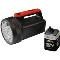 Lighthouse JT4021 High-Performance 8 LED Spotlight with 6V Battery L/HT996LED