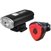 Lighthouse HL-BK4091 & 4902 Elite Rechargeable LED Bike Light Set L/HEBIKEFRR