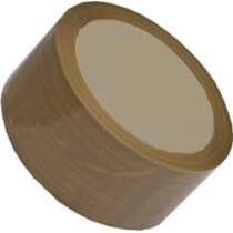 Lawson-HIS TVB020 2" x 66M Vinyl Tan Packing Tape
