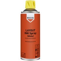 Rocol 57025 Layout Ink Spray White - Ultimate Metal Marking Ink 400ml