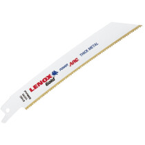 Lenox 21067 614GR Gold Extreme Reciprocating Saw Blades 150mm 14 TPI (Pack 5)  LEN614GR