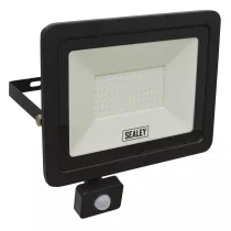 Sealey LED115PIR Extra Slim Floodlight with PIR Sensor 100W SMD LED