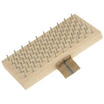 Lessmann 061.101.00 Plasterers Brush 190 x 95mm (Steel Pins) LES061101