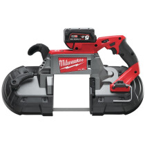 Milwaukee M18CBS125-502C 18V Band Saw with 2x 5.0ah batteries in Case 
