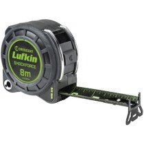 Lufkin L1125BCM Shockforce Night Eye Dual-Sided Tape 8m Width 30mm (Metric only) LUFNEDS8M